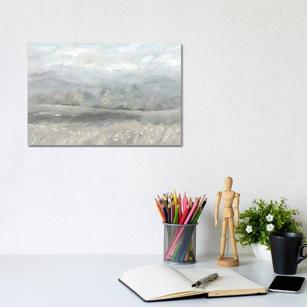 iCanvas "Country Meadow Landscape Neutral" by Cynthia Coulter Canvas Print