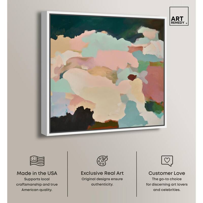 Brushed Beauty I Canvas by Art Remedy
