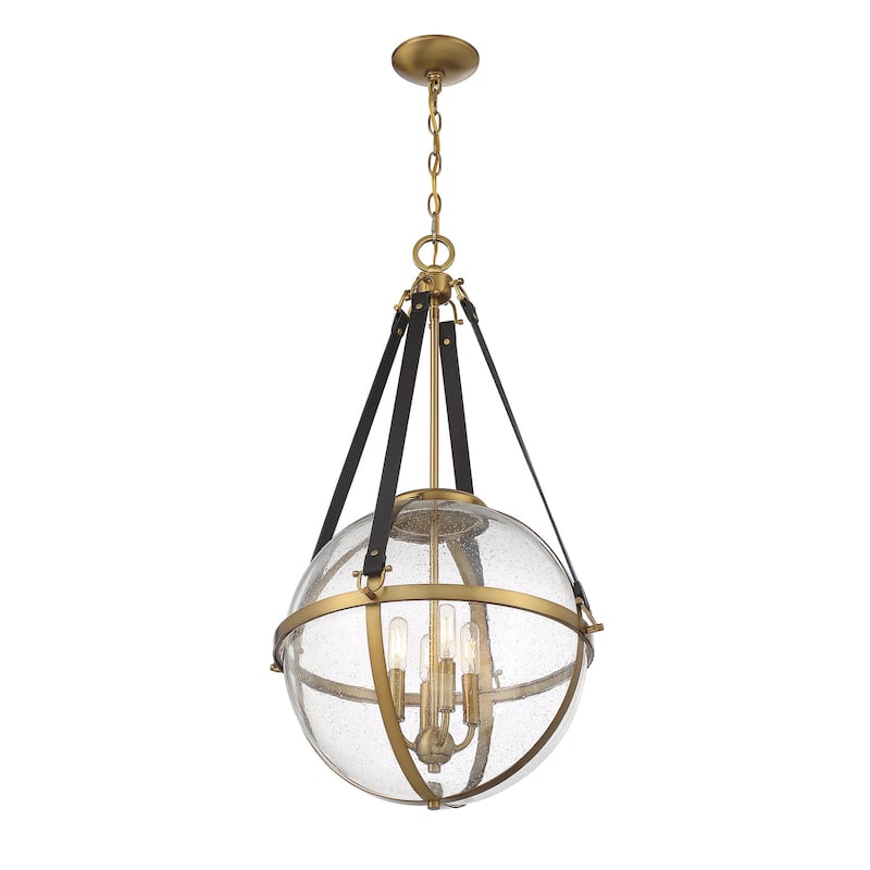 Savoy House 7-1836-4 Bozeman 4 Light 18" Wide Globe Chandelier