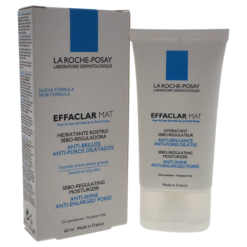 Effaclar Mat Oil-Free Mattifying Moisturizer 1.35oz by La Roche-Posay for Unisex - 1.35 oz