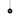 3" Green Frosted & Etched in Gold Glass Ornament 3", Set of 6