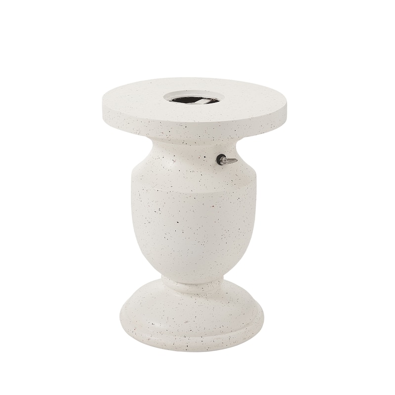 Christopher Knight Home - MGO Outdoor Umbrella Base with Adjustable Pole Fittings and Sand-Fill Stability, 24.25''H