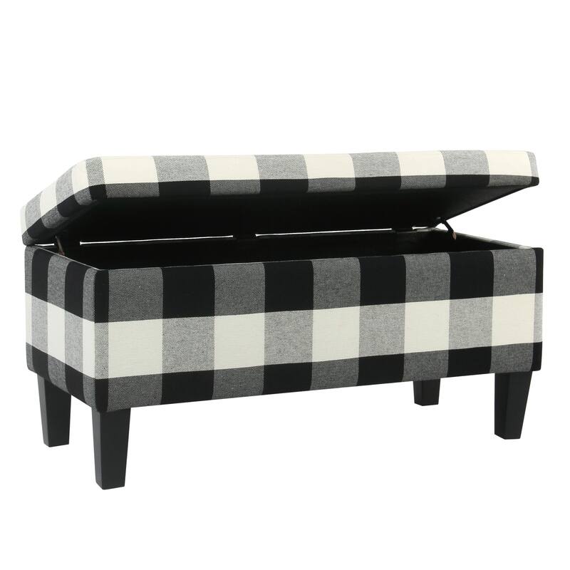 Porch & Den Minna Decorative Storage Bench