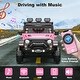 preview thumbnail 12 of 29, Ride on Car with 6 EVA Wheels&4WD, 24V Battery Powered Electric Car for Ages 3-6 Kids