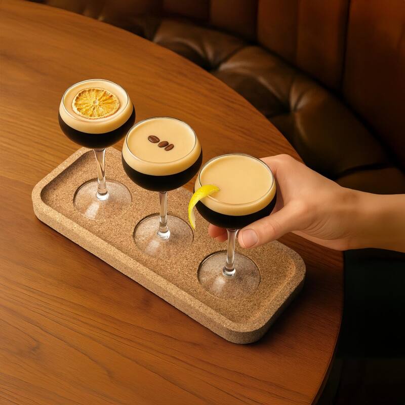 Final Touch Espresso Martini Flight, 4.75 oz (4-Piece Set)