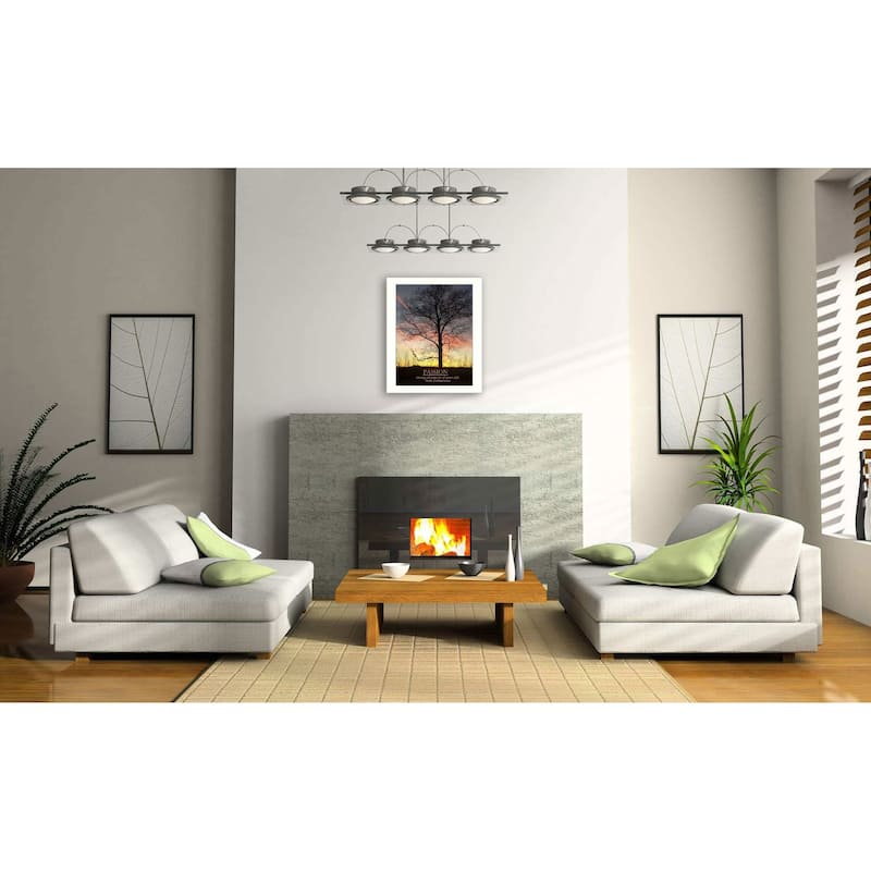 TrendyDecor4U Contemporary "Passion" Framed Print Wall Art