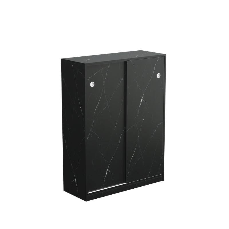 6 layers Shoe Cabinet with Sliding Door, storage at least 30 pairs shoes