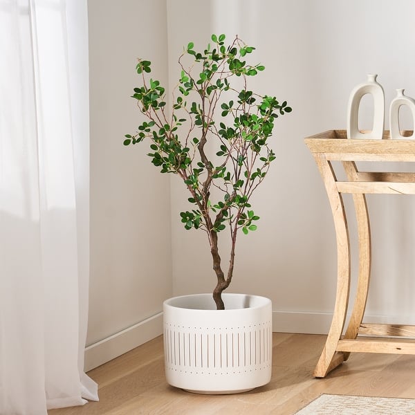 120 Cm Artificial Milan Leaf Bonsai - Bed Bath & Beyond - 40905886