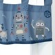 preview thumbnail 10 of 8, Bedtime Originals Robbie Robot Blue Nursery 5-Piece Baby Crib Bedding Set