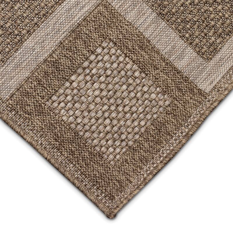 Liora Manne Orly Squares Indoor/Outdoor Rug
