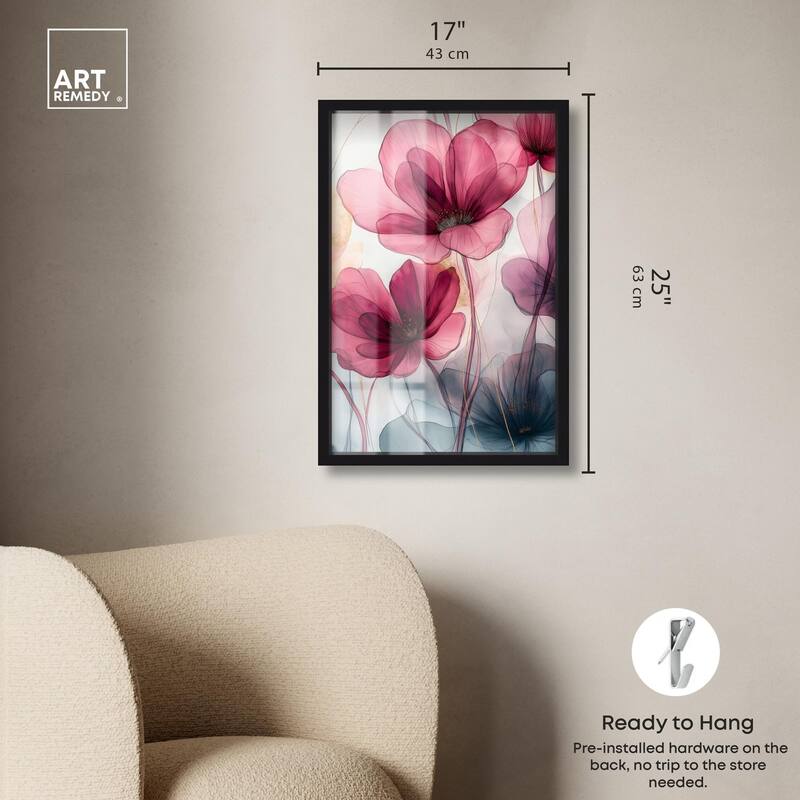 Filigree Flora II Shadowbox by Art Remedy