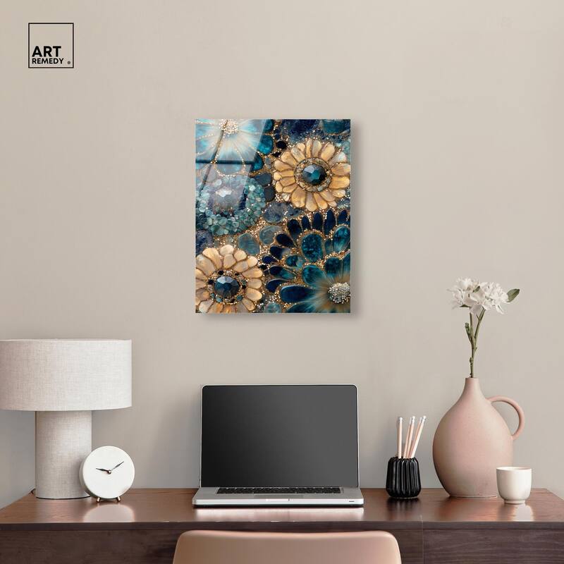 Opulent Geode III Acrylic by Art Remedy, Ready to Hang