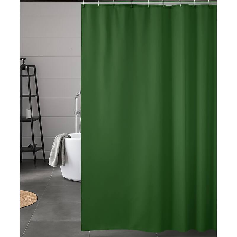 70" x 72" - Sage Green PEVA Shower Curtain Liner Waterproof