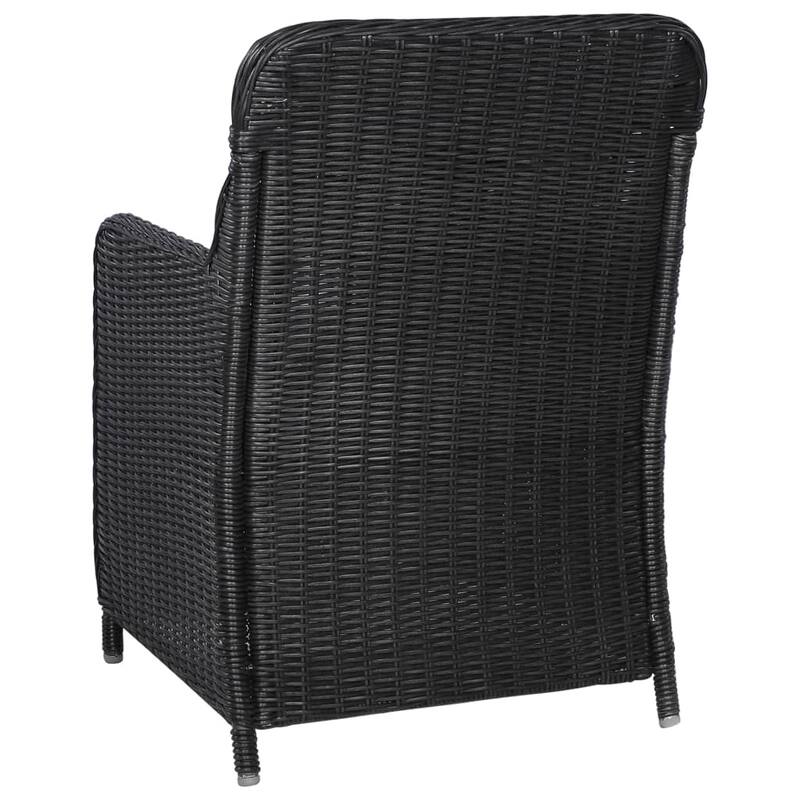 vidaXL Patio Dining Set 9 Piece Garden Outdoor Seat Furniture Multi Colors - 78.7" x 35.4" x 29.1"