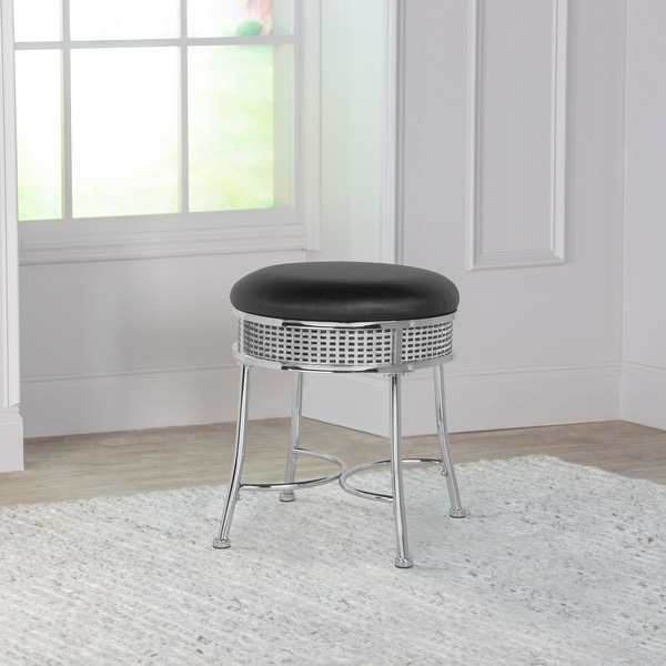 Metal hot sale vanity stool