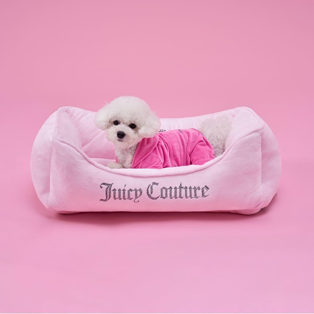 Juicy Couture Bling and Crown Pet Bed