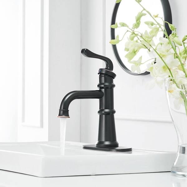 Shop Oil Rubbed Bronze Waterfall Bathroom Sink Faucet Overstock 31757842