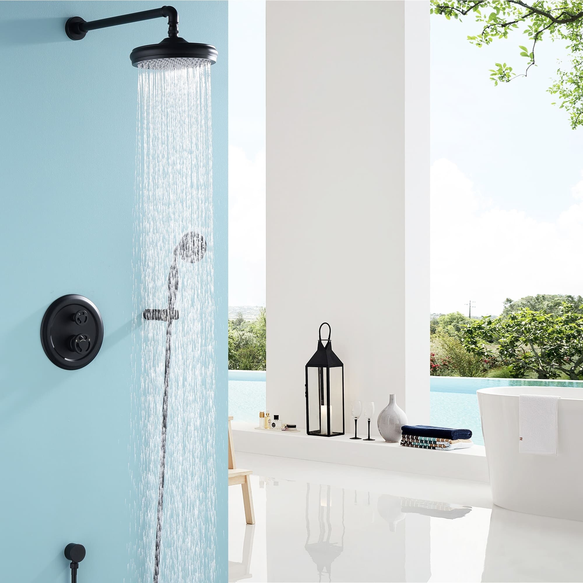 Popular Jado Contemporary Rain Can Showerhead 8