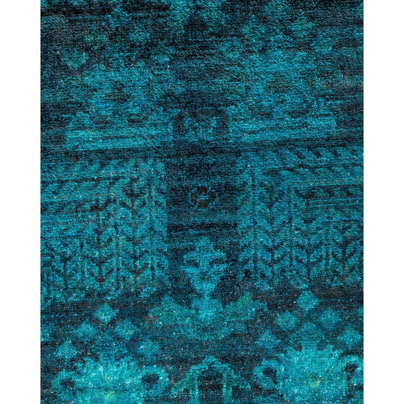 Vibrance One-of-a-Kind Hand-Knotted Area Rug - Brown, 3' 2" x 4' 10" - 3' 2" x 4' 10"
