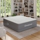 preview thumbnail 9 of 7, Beautyrest EVERFIRM Deluxe 24" Queen Air Mattress with 3 Comfort Settings, Automatic Refill Feature