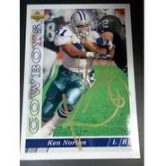 Shop Signed Norton Ken Dallas Cowboys 1993 Upper Deck Football