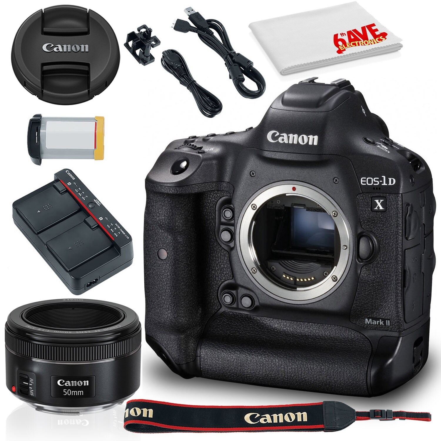 Shop Canon Eos 1d X Mark Ii Dslr Camera Us Model Basic Bundle N A Overstock 31976424