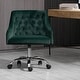 preview thumbnail 22 of 31, Modern Home Office Chair Velvet Swivel Armchair Chair with Soft Seat - 23.00 x 20.00 x 36.00 inch
