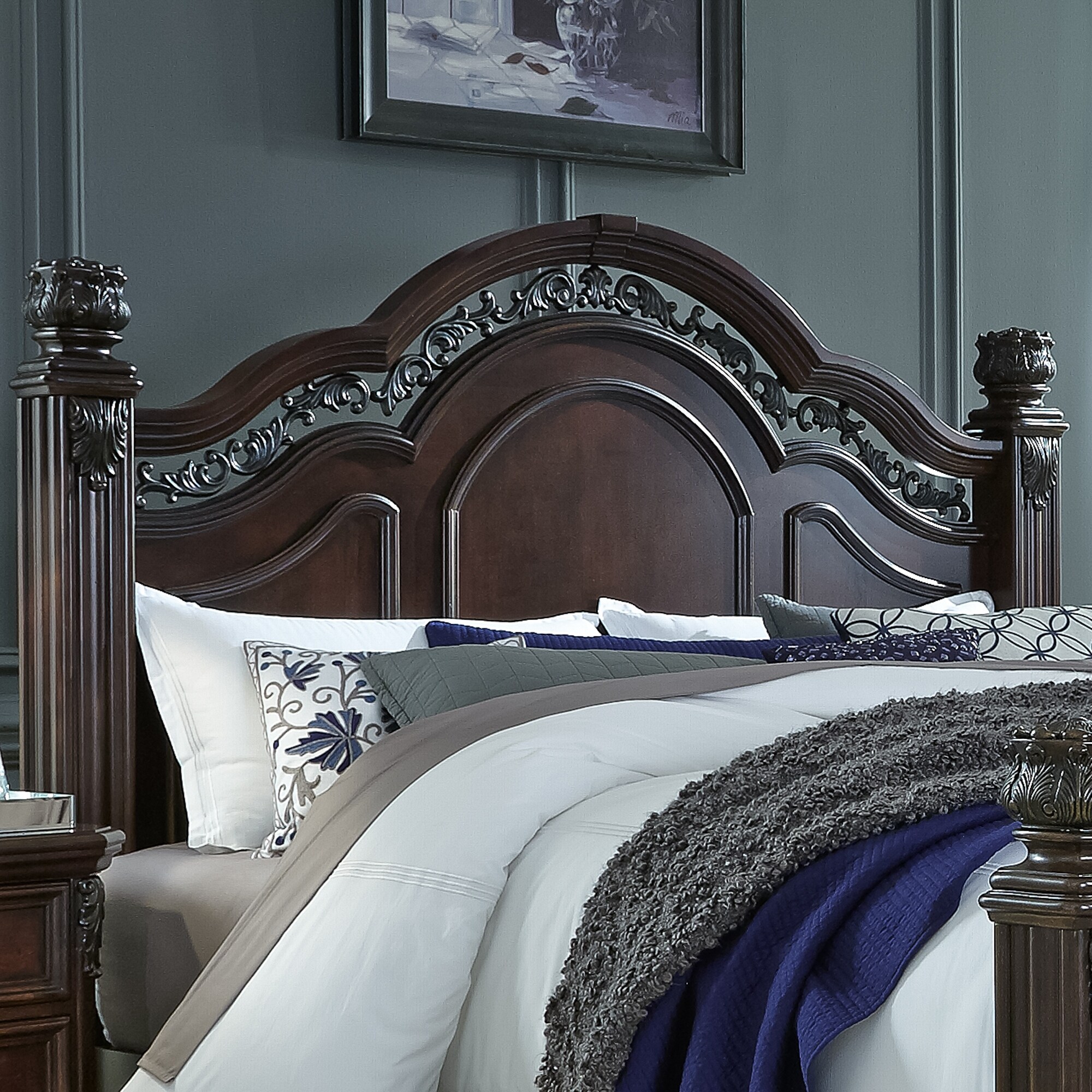 Cognac headboard sales