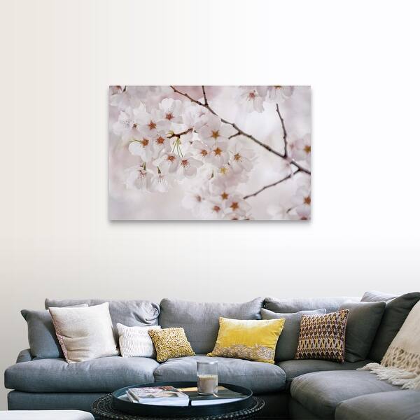 Shop Japanese Cherry Blossom Canvas Wall Art Overstock 16490491