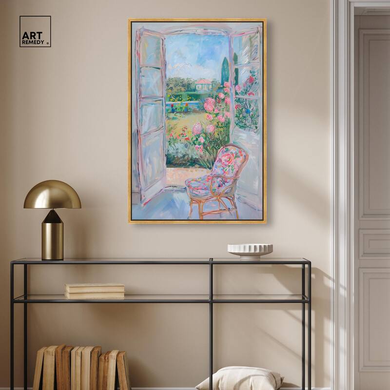 Whispers of Giverny Canvas by Art Remedy