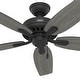 preview thumbnail 6 of 19, Hunter 52" Newsome Ceiling Fan with Pull Chain - Traditional - Casual