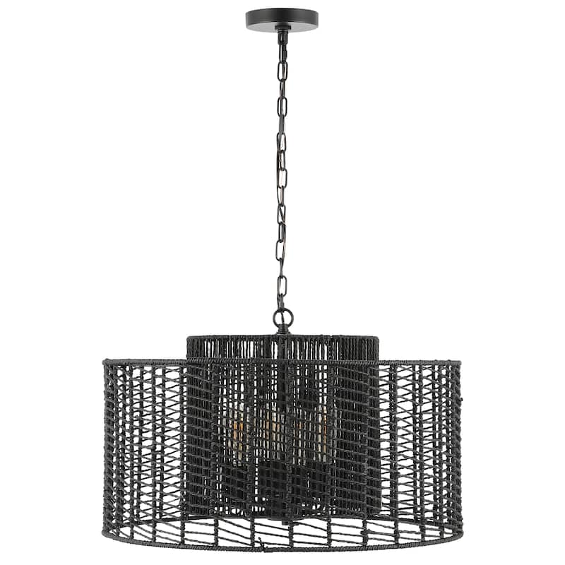SAFAVIEH Lighting Jolanda Extendable Pendant - 25 In. W x 25 In. D x 20-79 In. H - 25Wx25Dx79H