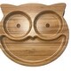 preview thumbnail 2 of 5, Skogsbarn Bamboo Plate with Silicone Suction Base