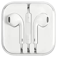 EarPods with Remote and Mic compatible with iPhone & iPad - Bulk - White - 5 X 6 X 0.5