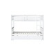 preview thumbnail 39 of 68, Rubber Wood Bunk Bed with Trundle Bed,Converted into 2 Individual Beds