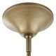 preview thumbnail 15 of 13, Uttermost Biddeford White Beaded Pendant (5 light) - 24"W x 24"D x 11.5"H