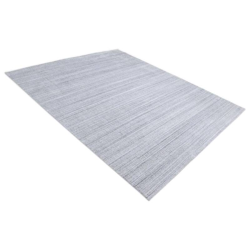 Overton Handmade Modern Contemporary Striped Area Rug
