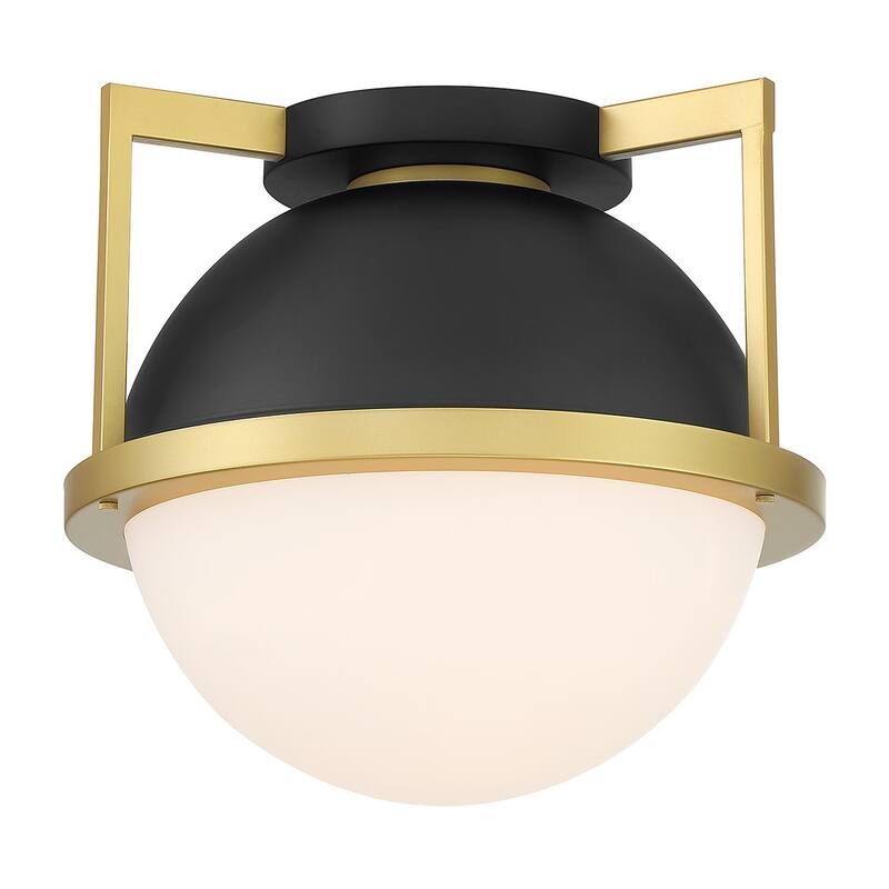 Savoy House 6-4602-1 Carlysle 15" Wide Flush Mount Globe Ceiling