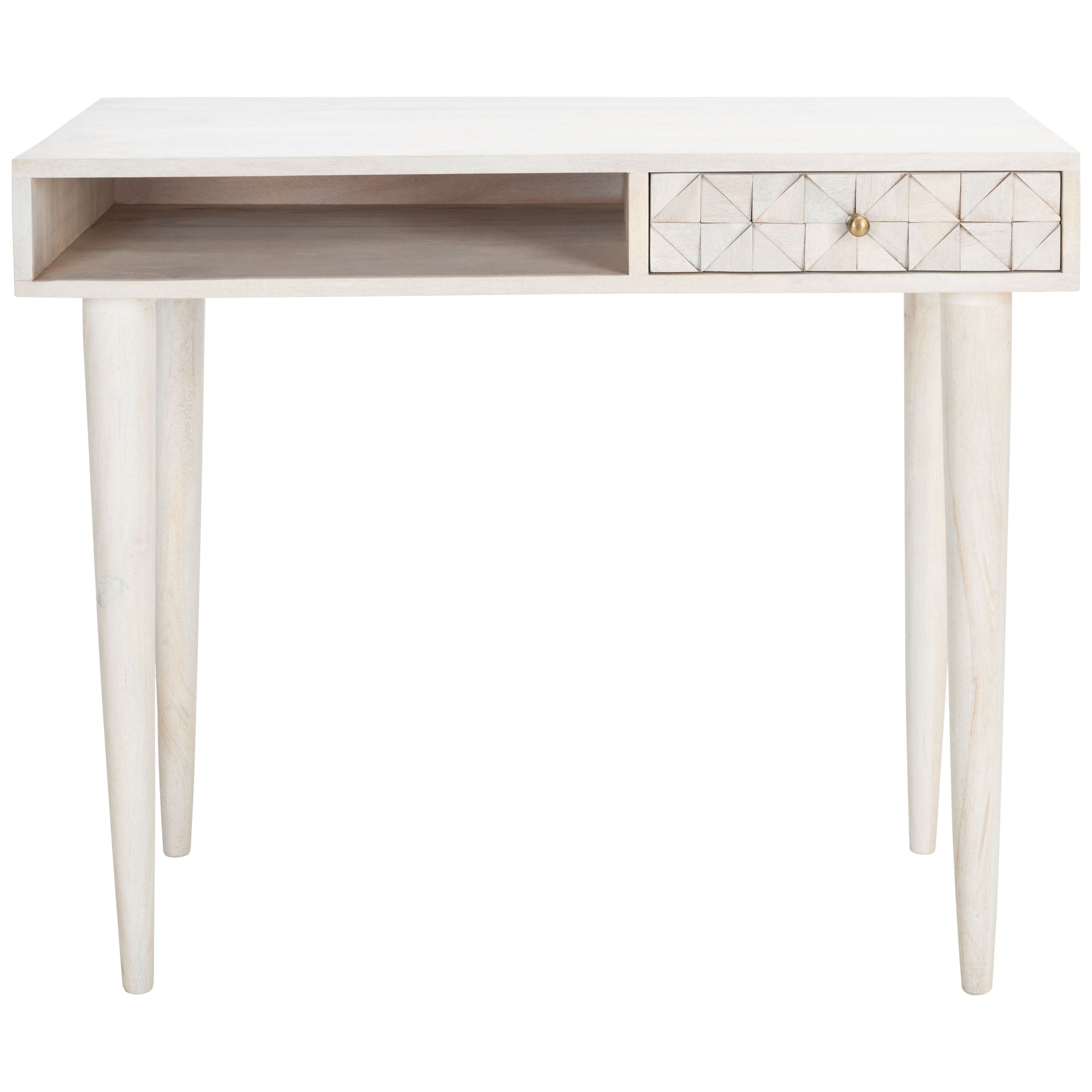 Banach solid shop wood desk