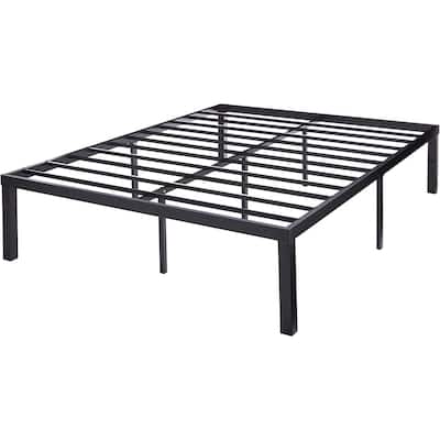 Modern Heavy Steel Metal Platform Bed Frame
