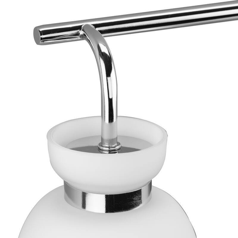 Lexie Collection Three-Light Polished Chrome Contemporary Vanity Light - 22 in x 6.62 in x 11 in