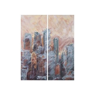 Sunset II (14 x 35 )(Set of 2) Canvas Art Print - Bed Bath & Beyond ...