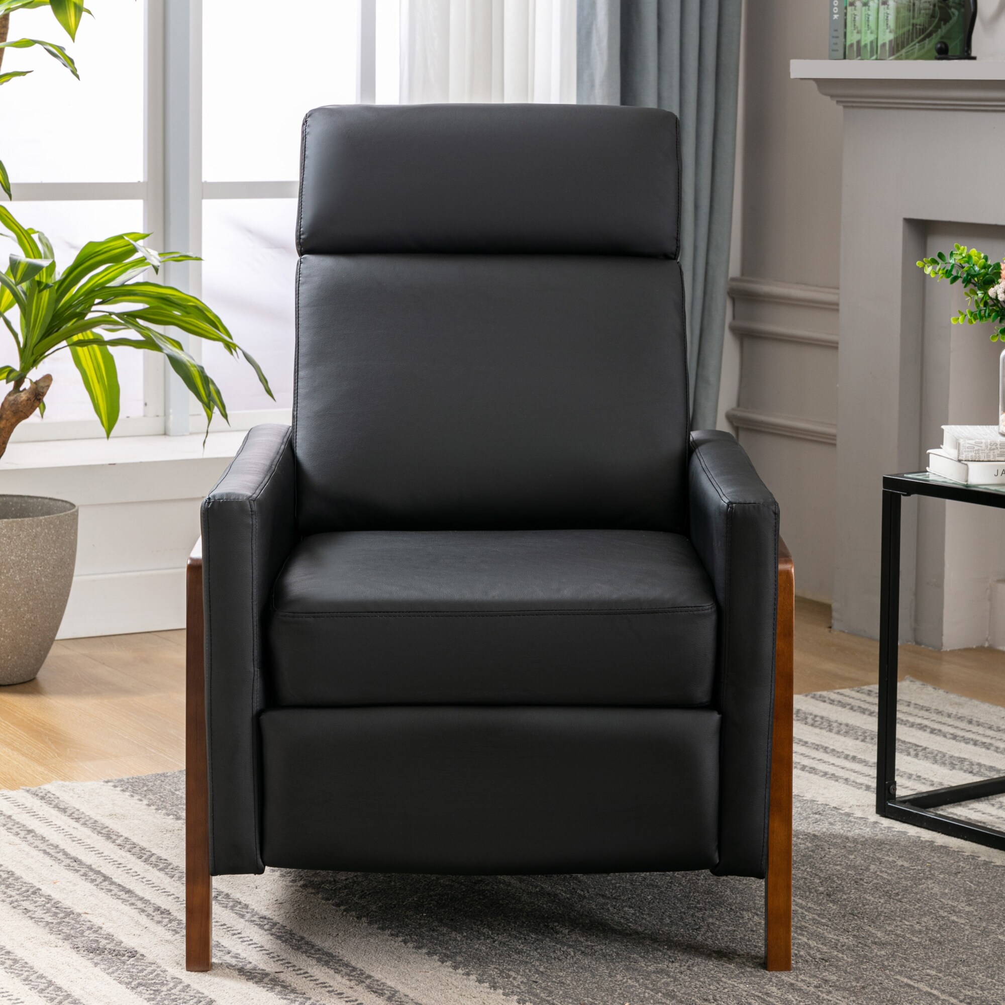 Kyrie leather discount swivel accent chair