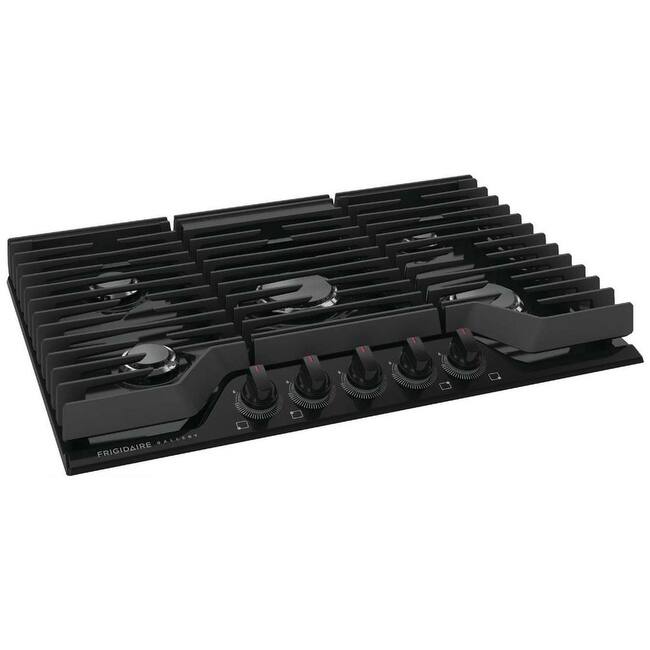 Frigidaire GCCG3048A 30" Wide 5 Burner Gas Cooktop with Quick Boil
