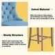 preview thumbnail 26 of 64, Contemporary Velvet Upholstered Counter Bar Stools Set of 4