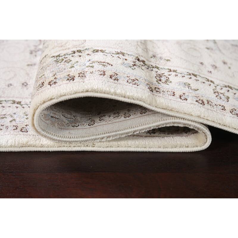 Floral Medallion Turkish Transitional Oriental Rug Traditional Carpet