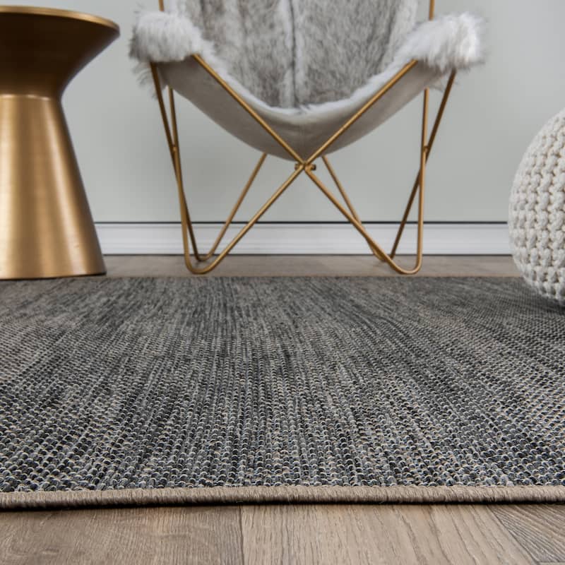 Contemporary Abstract Indoor/Outdoor Area Rug