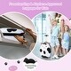 preview thumbnail 9 of 17, 16 Inch Kids Rolling Luggage with 2 Flashing Wheels and Telescoping Handle - 13" x 9" x 18" (L x W x H)