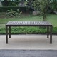 preview thumbnail 3 of 4, Cambridge Casual Surfside Wood Outdoor Rectangular Dining Table
