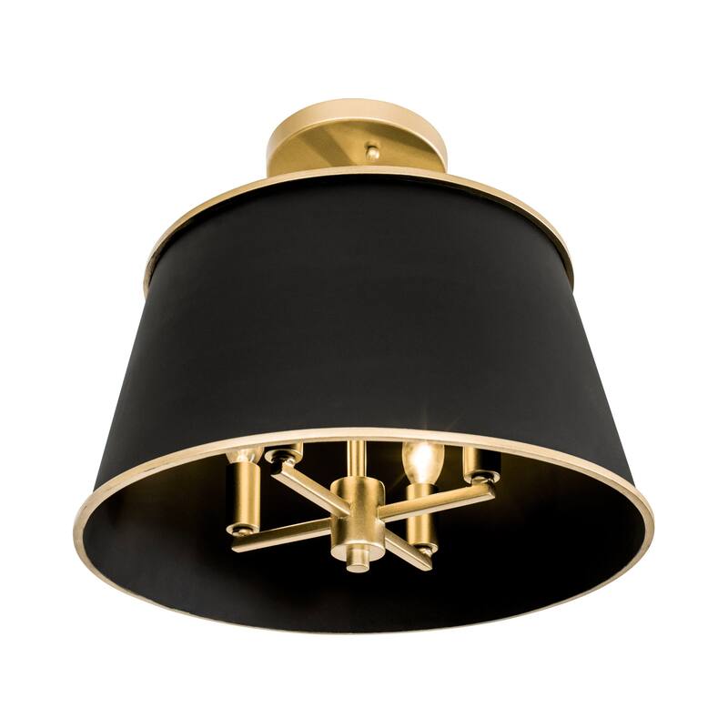 Varaluz Coco 4-Light Semi-Flush Ceiling Light